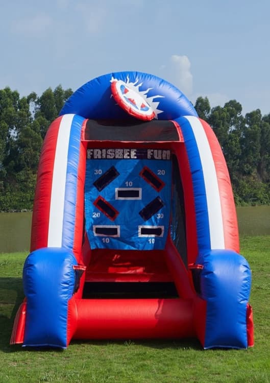 Frisbee Fun inflatable game rental