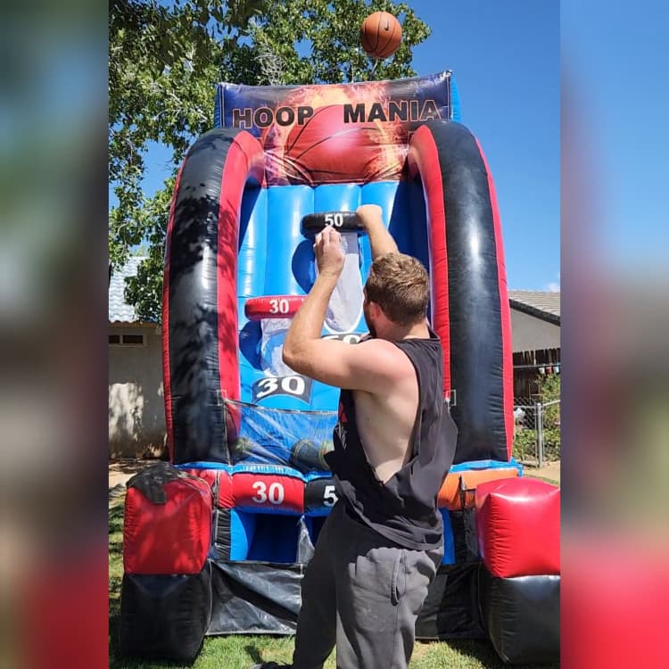 Hoop Mania basketball game rental