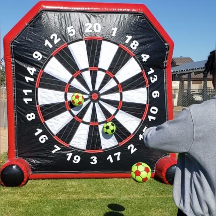 Soccer Darts inflatable game rental