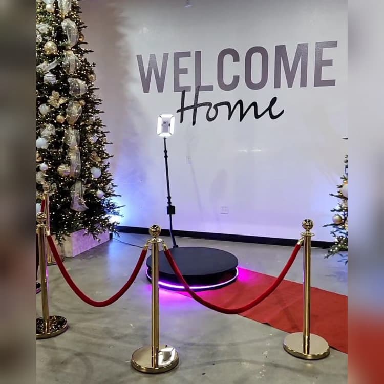 360-degree photo booth rental