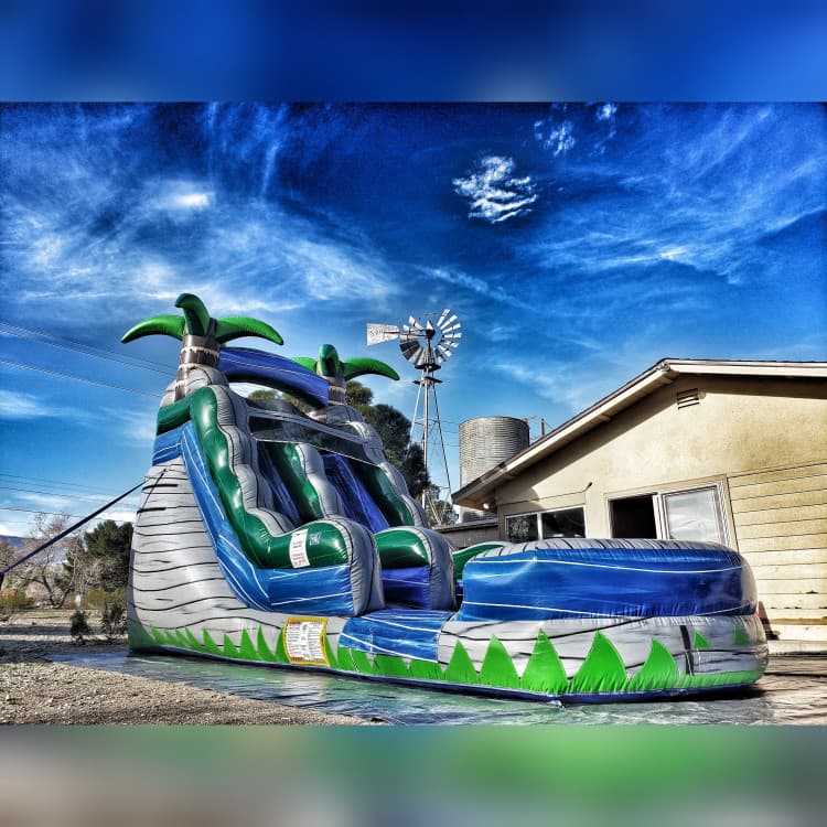 15ft Cascade Crush water slide rental