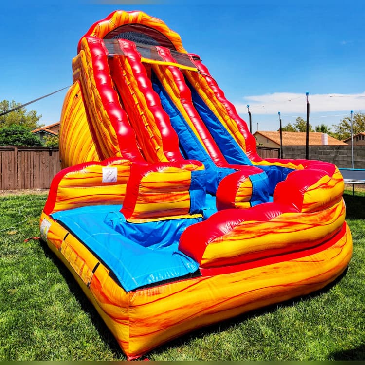 18ft Giant Lava water slide rental