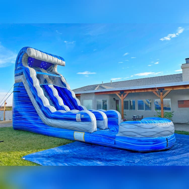 18ft Laguna Waves water slide rental