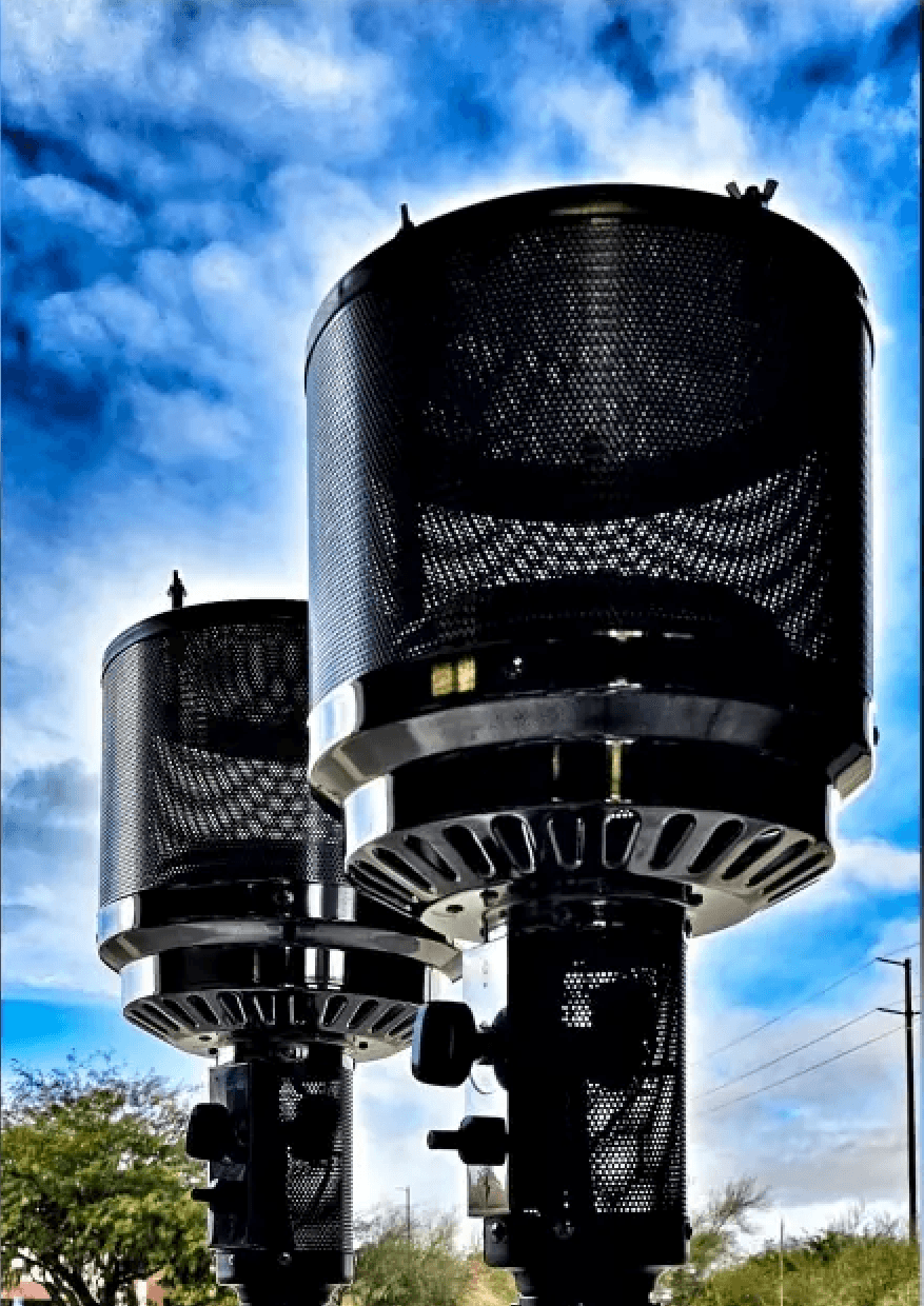 Heater rental for outdoor events