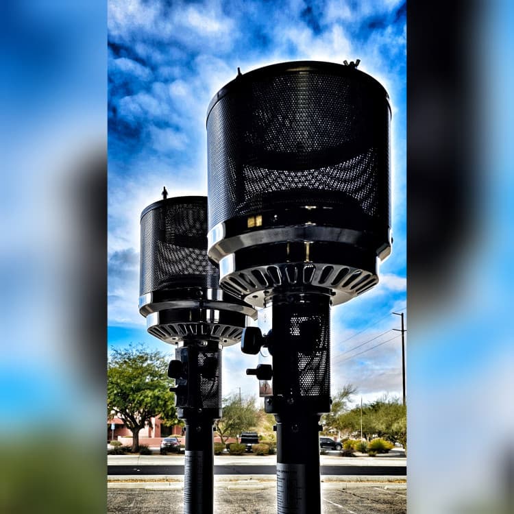 Patio heater rental for outdoor events