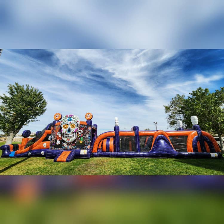Day of the Dead obstacle course rental