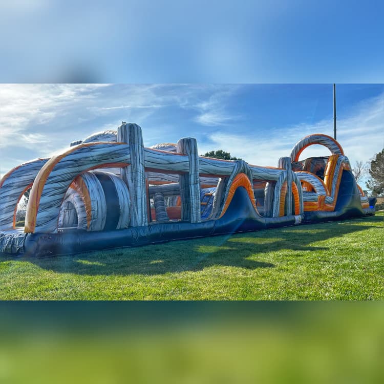Golden obstacle course rental